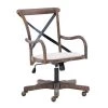 Mason Greywash Bentwood Office Chair by Linon Home Decor 2 Mason Greywash Bentwood Office Chair by Linon Home Decor -Linon Home Decor Shop caf gray wash linon home decor task chairs thd01956 64 1000
