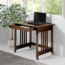 31.5 in. Rectangular Cappuccino 1 Drawer Writing Desk with Storage by Linon Home Decor 23 31.5 in. Rectangular Cappuccino 1 Drawer Writing Desk with Storage by Linon Home Decor -Linon Home Decor Shop cappuccino linon home decor writing desks thd02630 fa 1000