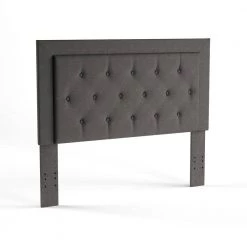 Clayton Charcoal Full/Queen Headboard by Linon Home Decor -Linon Home Decor Shop charcoal linon home decor headboards 881005cha01u 44 1000