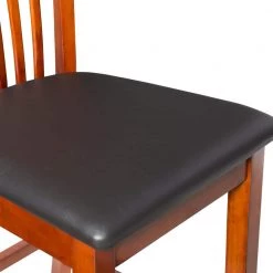 Triena Craftsman Counter Stool by Linon Home Decor -Linon Home Decor Shop dark cherry linon home decor bar stools 01857dkchy 01 kd u 1d 1000