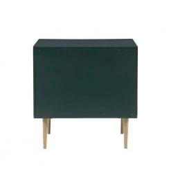 Sharie 2-Drawer Glam Dark Green Nightstand 25.75 in. H x 25.25 in. W x 18 in. D by Linon Home Decor 15 Sharie 2-Drawer Glam Dark Green Nightstand 25.75 in. H x 25.25 in. W x 18 in. D by Linon Home Decor -Linon Home Decor Shop dark green linon home decor nightstands thd03708 66 1000