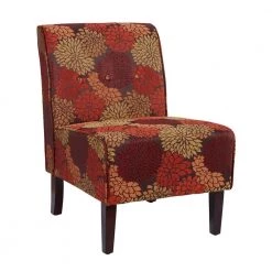 Coco Harvest Fabric Accent Chair by Linon Home Decor 12 Coco Harvest Fabric Accent Chair by Linon Home Decor -Linon Home Decor Shop dark walnut linon home decor accent chairs 36096har 01 kd u 1f 1000