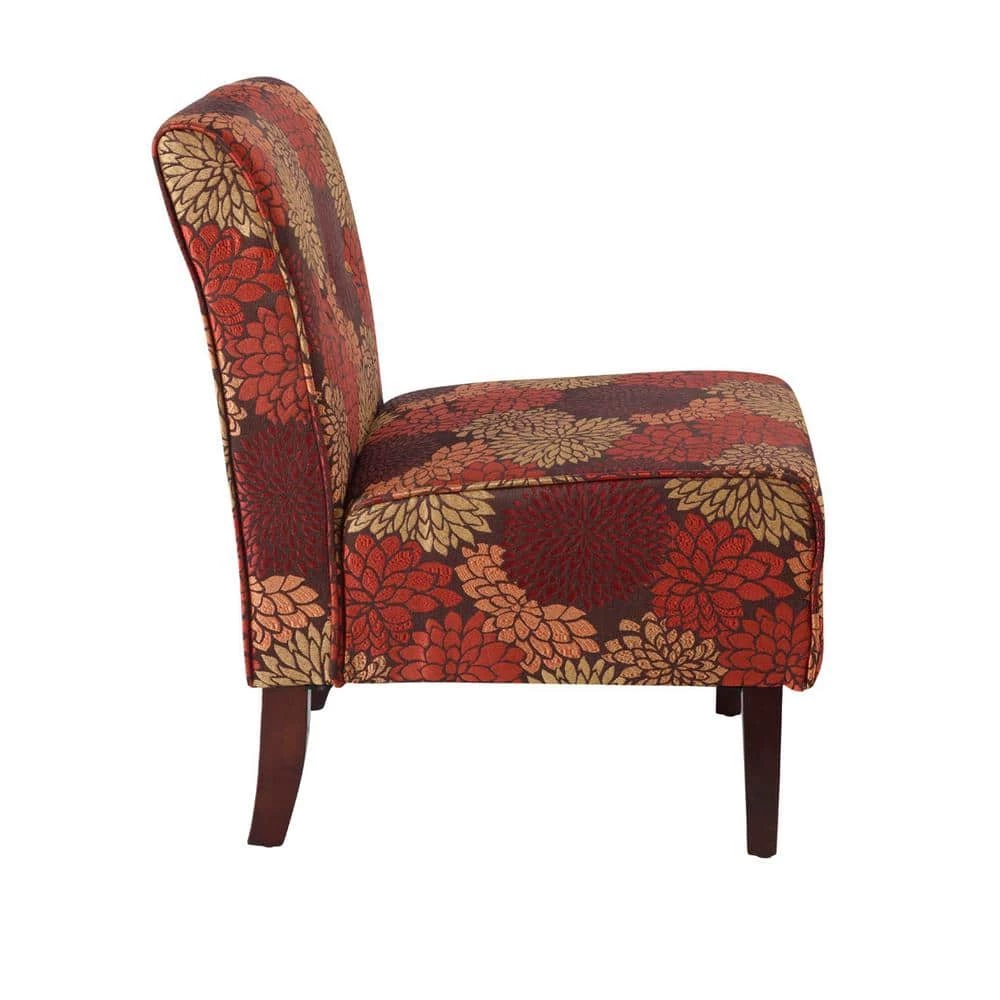 Coco Harvest Fabric Accent Chair by Linon Home Decor 8 Coco Harvest Fabric Accent Chair by Linon Home Decor - Image 6