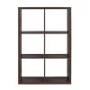Dillon Espresso 6-Cubby Storage Cabinet by Linon Home Decor -Linon Home Decor Shop espresso linon home decor accent cabinets thd02657 64 1000