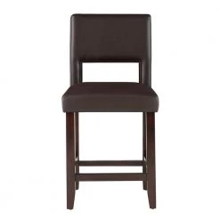 Edison 38 in. H Espresso Counterstool by Linon Home Decor -Linon Home Decor Shop espresso linon home decor bar stools thd03702 c3 1000