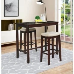 Claridge Espreso 42" Bar Height Pub Table by Linon Home Decor 11 Claridge Espreso 42" Bar Height Pub Table by Linon Home Decor -Linon Home Decor Shop espresso linon home decor bar tables thd02883 4f 1000