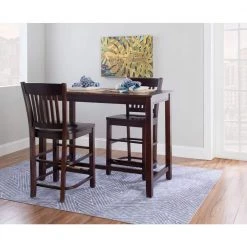 Claridge Espresso 36" Counter Height Pub Table by Linon Home Decor -Linon Home Decor Shop espresso linon home decor bar tables thd02884 4f 1000