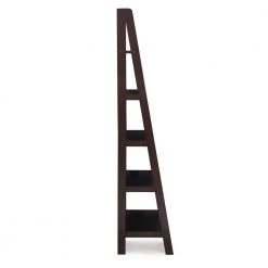 Craig Acadia Espresso Ladder Bookshelf by Linon Home Decor 13 Craig Acadia Espresso Ladder Bookshelf by Linon Home Decor -Linon Home Decor Shop espresso linon home decor bookcases bookshelves thd02752 44 1000
