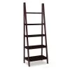 Craig Acadia Espresso Ladder Bookshelf by Linon Home Decor -Linon Home Decor Shop espresso linon home decor bookcases bookshelves thd02752 64 1000