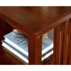 Linon Mateo 19 in. Tall Espresso Brown Mission End Table by Linon Home Decor -Linon Home Decor Shop espresso linon home decor end side tables thd02695 66 1000