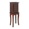Salma Espresso Jewelry Armoire with 4-Drawers 8.5 in. W x 12.5 in. D x 33.5 in. H by Linon Home Decor 2 Salma Espresso Jewelry Armoire with 4-Drawers 8.5 in. W x 12.5 in. D x 33.5 in. H by Linon Home Decor -Linon Home Decor Shop espresso linon home decor jewelry armoires thd03461 64 1000