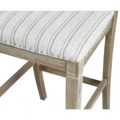 Kendra 25 in. Grey Counter Stool by Linon Home Decor -Linon Home Decor Shop gray beige linon home decor bar stools thd01947 c3 1000