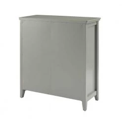 Payton Gray Double Door Cabinet by Linon Home Decor -Linon Home Decor Shop gray linon home decor accent cabinets thd00668 66 1000
