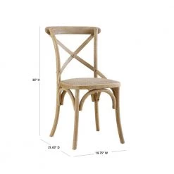 Gray Wash Bentwood Chairs (Set of 2) by Linon Home Decor 16 Gray Wash Bentwood Chairs (Set of 2) by Linon Home Decor -Linon Home Decor Shop gray linon home decor dining chairs thd00606 40 1000