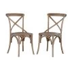 Gray Wash Bentwood Chairs (Set of 2) by Linon Home Decor -Linon Home Decor Shop gray linon home decor dining chairs thd00606 64 1000