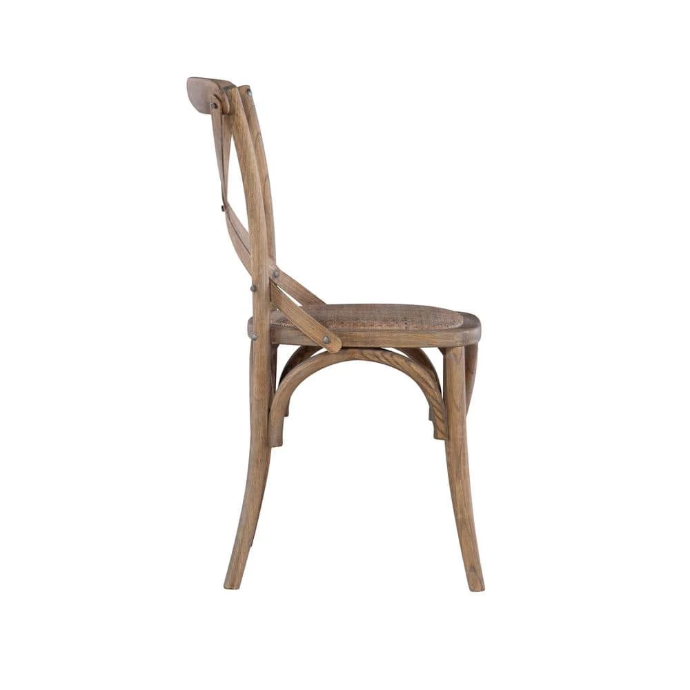 Gray Wash Bentwood Chairs (Set of 2) by Linon Home Decor 4 Gray Wash Bentwood Chairs (Set of 2) by Linon Home Decor - Image 2