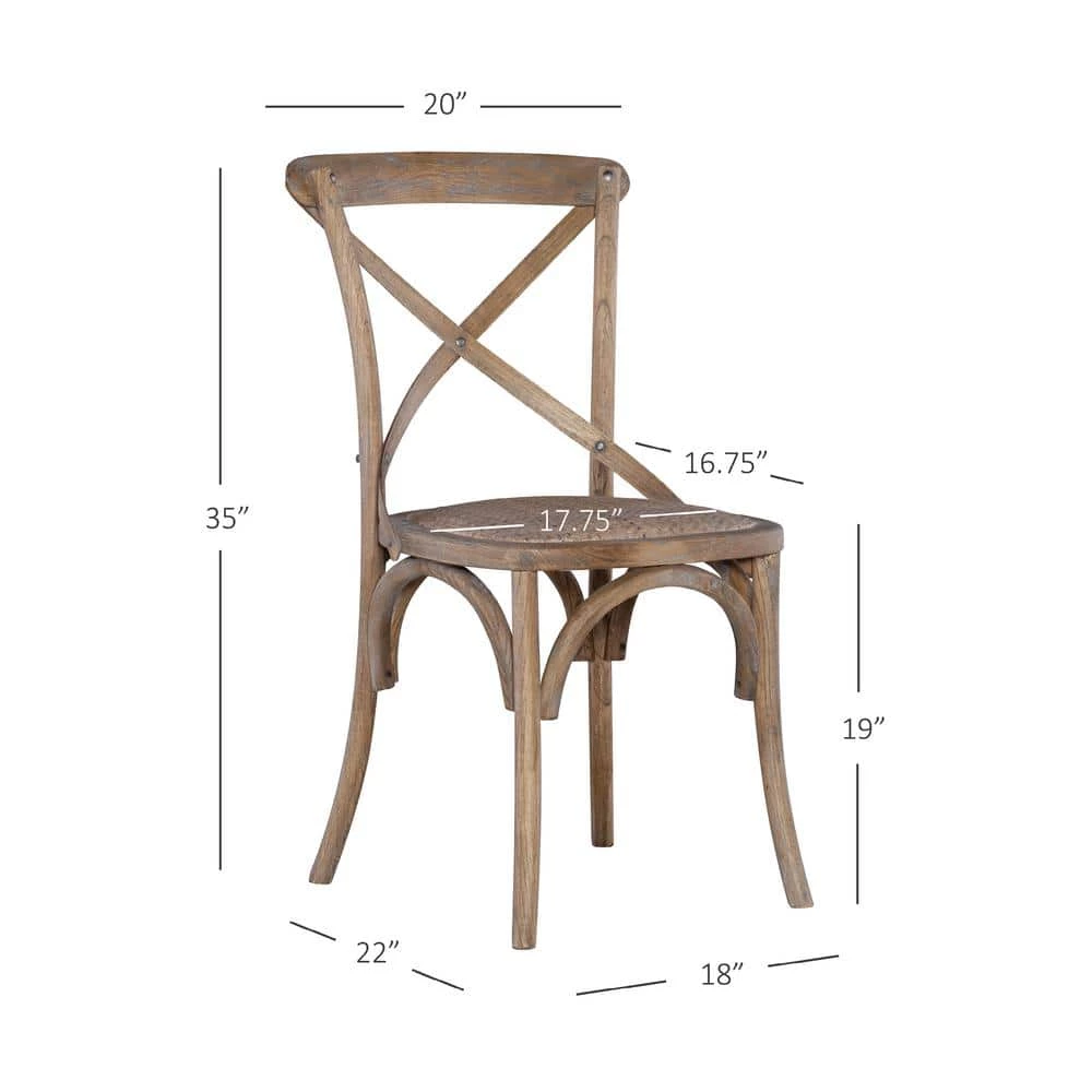 Gray Wash Bentwood Chairs (Set of 2) by Linon Home Decor 12 Gray Wash Bentwood Chairs (Set of 2) by Linon Home Decor - Image 10