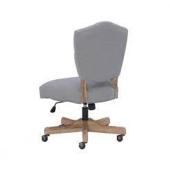 Carley Grey Fabric Seat Office Task Chair with Adjustable Height by Linon Home Decor -Linon Home Decor Shop gray linon home decor task chairs thd03516 4f 1000