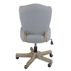 Carley Grey Fabric Seat Office Task Chair with Adjustable Height by Linon Home Decor -Linon Home Decor Shop gray linon home decor task chairs thd03516 66 1000