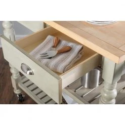 Linon Ash Janelle Kitchen Cart by Linon Home Decor 23 Linon Ash Janelle Kitchen Cart by Linon Home Decor -Linon Home Decor Shop gray wash linon home decor kitchen carts thd02646 1f 1000