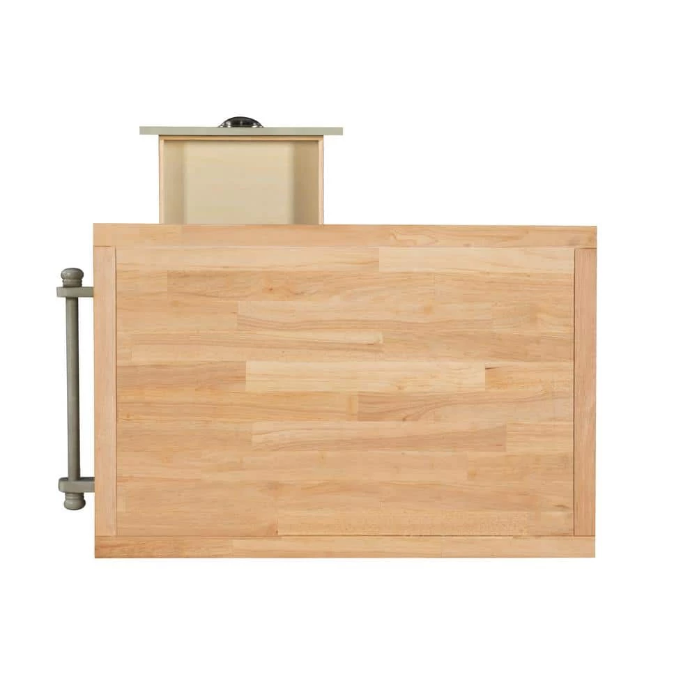 Linon Ash Janelle Kitchen Cart by Linon Home Decor 5 Linon Ash Janelle Kitchen Cart by Linon Home Decor - Image 3