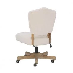 Fallon White Office Chair by Linon Home Decor 13 Fallon White Office Chair by Linon Home Decor -Linon Home Decor Shop gray wash linon home decor task chairs thd00682 4f 1000
