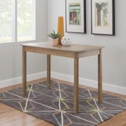 Rodman 36.25 in. H Gray Wash Wood Frame Tavern Table by Linon Home Decor -Linon Home Decor Shop graywash linon home decor bar tables thd04076 31 1000