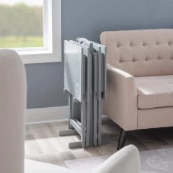 Gray Compass Tray Table Set by Linon Home Decor -Linon Home Decor Shop grey linon home decor end side tables thd00740 1f 1000