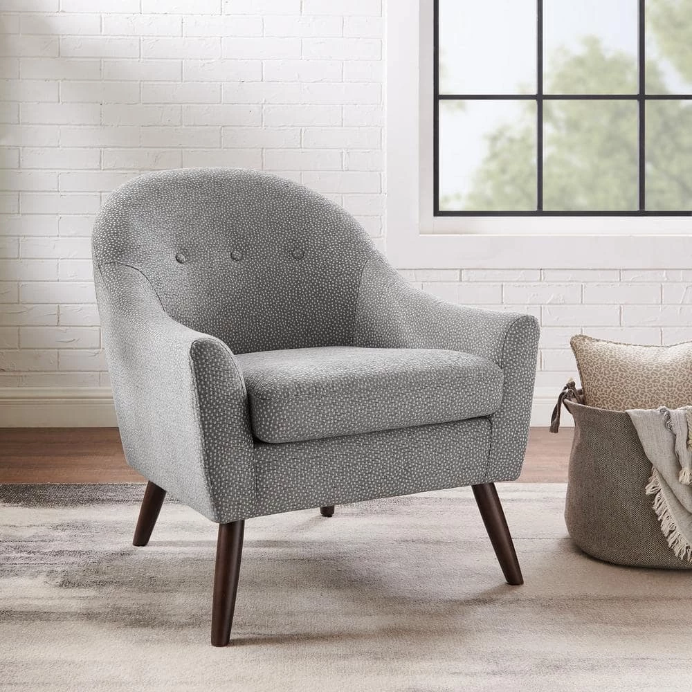 Pearson Grey Armed Accent Chair by Linon Home Decor 12 Pearson Grey Armed Accent Chair by Linon Home Decor - Image 10