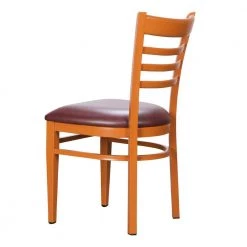 Galina Honey Metal Side Chair with Burgundy Faux Leather Seat (Carton of 2) by Linon Home Decor 17 Galina Honey Metal Side Chair with Burgundy Faux Leather Seat (Carton of 2) by Linon Home Decor -Linon Home Decor Shop honey linon home decor dining chairs thdac3721 4f 1000