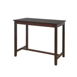 Claridge Walnut 36" Counter Height Pub Table by Linon Home Decor -Linon Home Decor Shop manhattan linon home decor bar tables thd02882 c3 1000