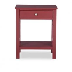 Sloane Merlot 1-Drawer End Table by Linon Home Decor -Linon Home Decor Shop merlot linon home decor end side tables thd02738 c3 1000