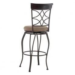 Newberry 30 in. Metallic Brown Back Metal Barstool by Linon Home Decor -Linon Home Decor Shop metallic brown linon home decor bar stools thd03505 c3 1000