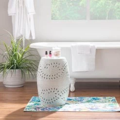 Kuchen Mint Green Side Table by Linon Home Decor -Linon Home Decor Shop mint green linon home decor end side tables hd221895 c3 1000