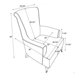 Kennard Multi-Colored Abstract Leaf Armchair by Linon Home Decor -Linon Home Decor Shop multi colored linon home decor accent chairs thd03694 1f 1000