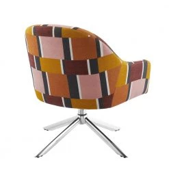 Joslyn Multi Swivel Polyester Fabric Accent Chair by Linon Home Decor -Linon Home Decor Shop multi colored linon home decor accent chairs thd04091 c3 1000