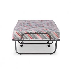 Nome Folding Bed with Mattress and Casters by Linon Home Decor -Linon Home Decor Shop multi colored linon home decor rollaway beds thd03688 44 1000