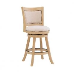 Tucker Gray 24 in. Counter Stool by Linon Home Decor