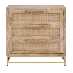 Casper Natural Rattan Cabinet Three Drawer by Linon Home Decor -Linon Home Decor Shop natural linon home decor accent cabinets hd221823 c3 1000