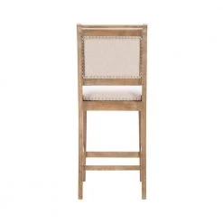 Brahm 42.75 in. H Natural wood Full back Counter-stool by Linon Home Decor -Linon Home Decor Shop natural linon home decor bar stools thd03567 66 1000
