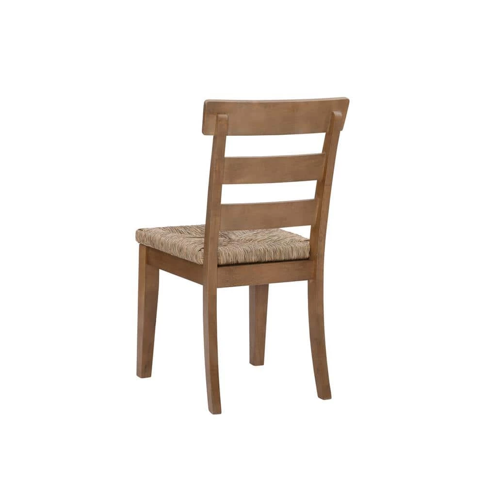 Fernley Natural Rush Seat Dining Chair (2-Pack) by Linon Home Decor 8 Fernley Natural Rush Seat Dining Chair (2-Pack) by Linon Home Decor - Image 6