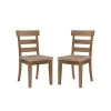 Fernley Natural Rush Seat Dining Chair (2-Pack) by Linon Home Decor -Linon Home Decor Shop natural linon home decor dining chairs thd03727 64 1000