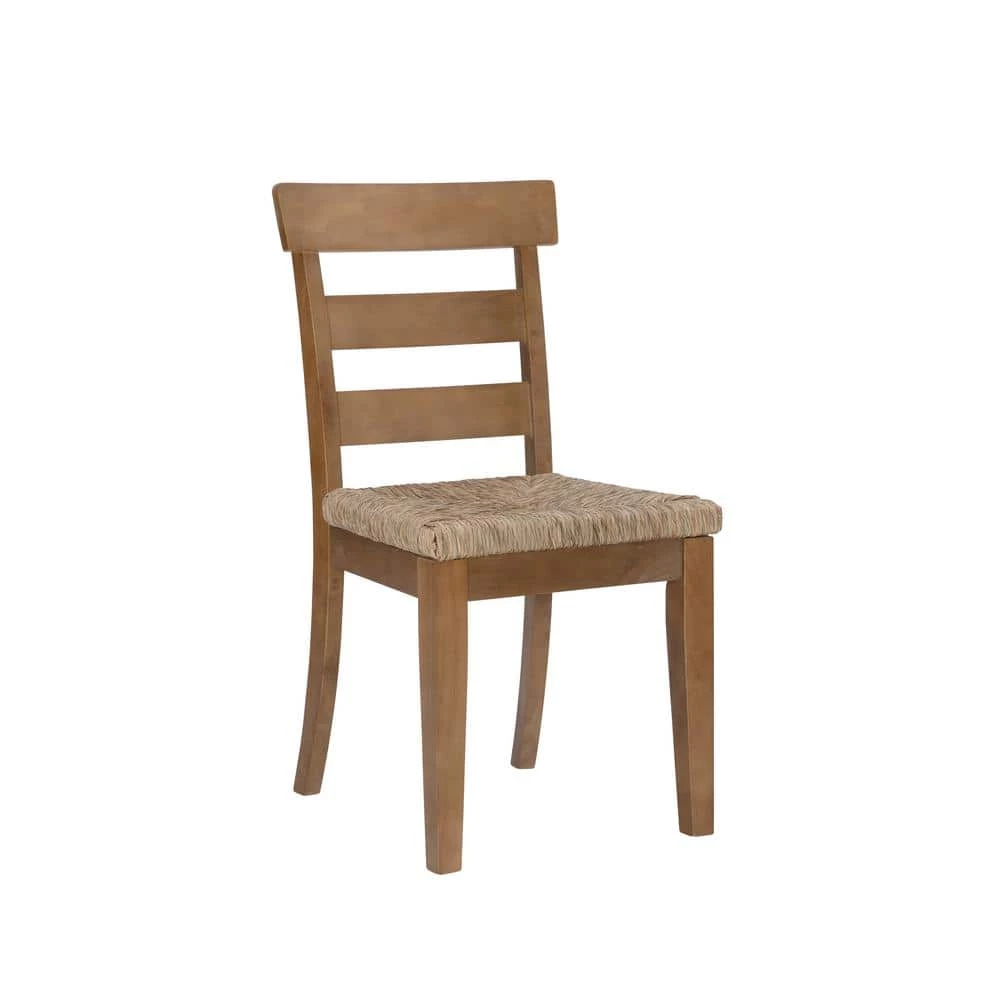 Fernley Natural Rush Seat Dining Chair (2-Pack) by Linon Home Decor 6 Fernley Natural Rush Seat Dining Chair (2-Pack) by Linon Home Decor - Image 4