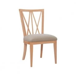 Minden Natural Dining Chair with UPH Seat (2-Pack) by Linon Home Decor -Linon Home Decor Shop natural linon home decor dining chairs thdac03729 c3 1000