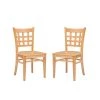 Olympia Natural Dining Chair Solid Wood Seat (2-Pack) by Linon Home Decor 1 Olympia Natural Dining Chair Solid Wood Seat (2-Pack) by Linon Home Decor -Linon Home Decor Shop natural linon home decor dining chairs thdac03735 64 1000