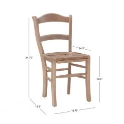 Nellie Chair Natural w/wood seat (Set of 2) by Linon Home Decor -Linon Home Decor Shop natural linon home decor dining chairs thdac04008 44 1000