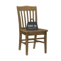 Brinley Natural Wood Dining Chair (Set of 2) by Linon Home Decor -Linon Home Decor Shop natural linon home decor dining chairs thdac3772 a0 1000