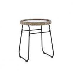 Bert 3 PC Outdoor/Indoor Bistro Set by Linon Home Decor -Linon Home Decor Shop natural linon home decor dining room sets thd04025 76 1000