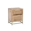 Casper 18 in. W Natural Rattan Cabinet 2-Drawer Rectangle Wood Top Side Table by Linon Home Decor -Linon Home Decor Shop natural linon home decor end side tables hd221822 64 1000