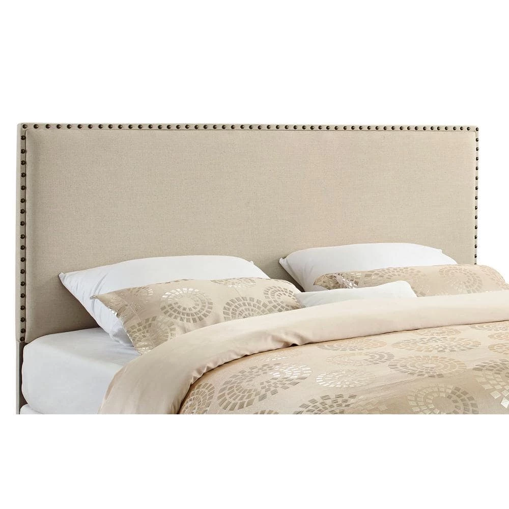 Contempo Natural King Headboard by Linon Home Decor 7 Contempo Natural King Headboard by Linon Home Decor - Image 5